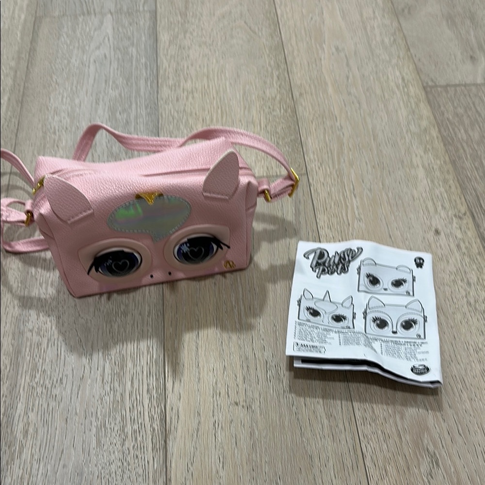 Cute Pink Owl Crossbody Bag
